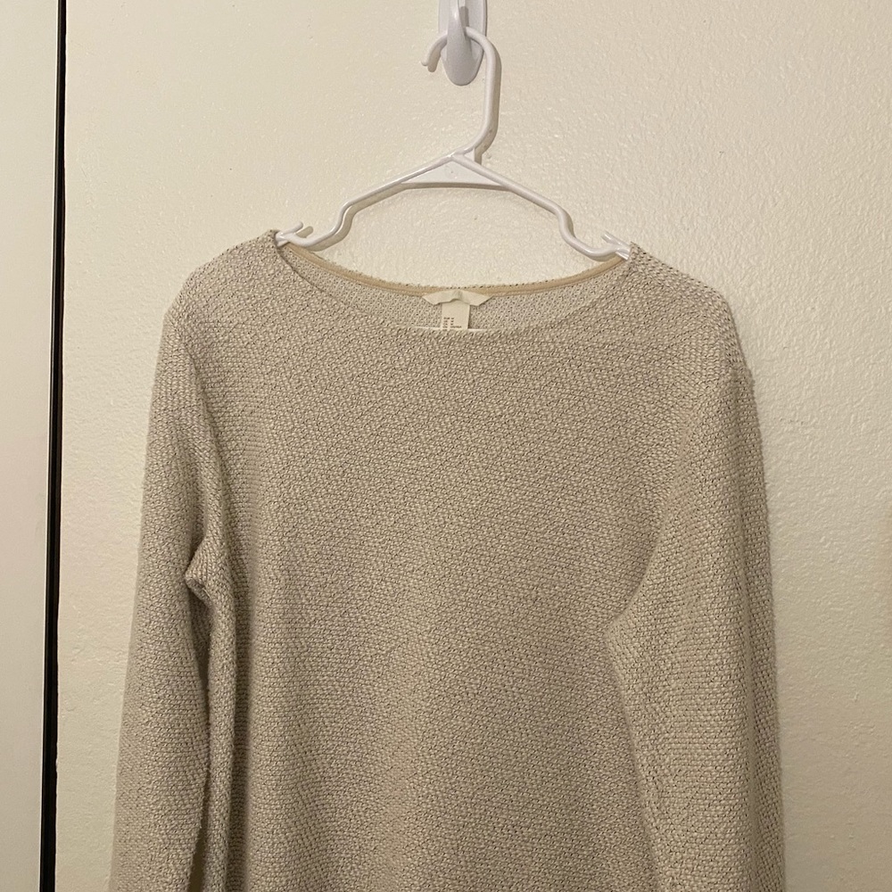 H&M Cream Sweater